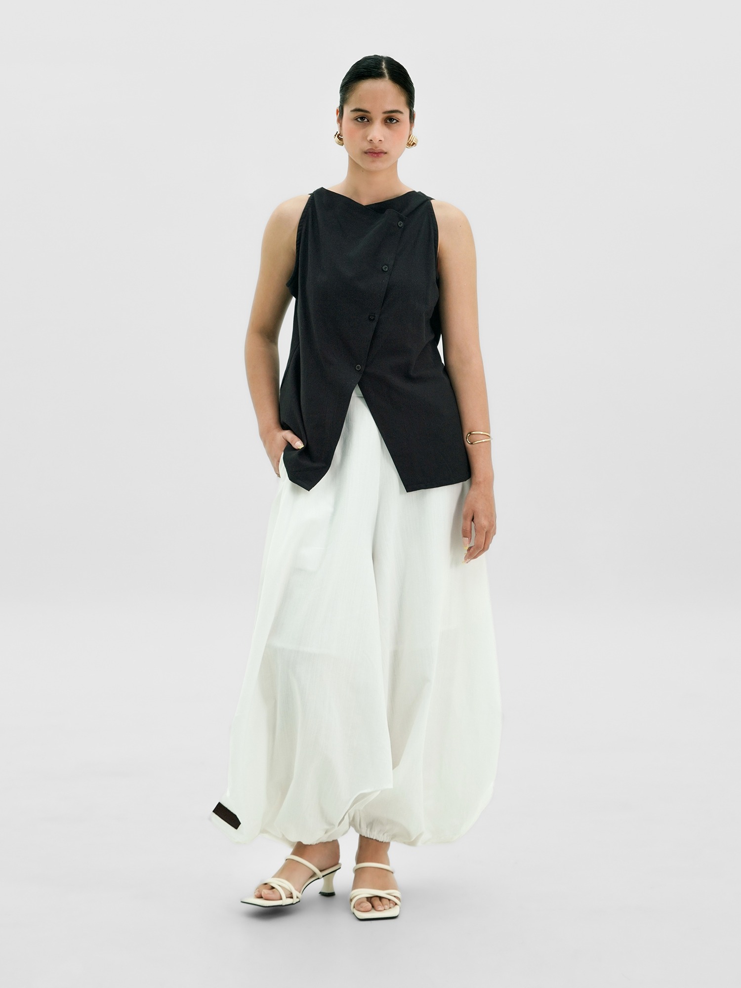 Reverse Linen Tank