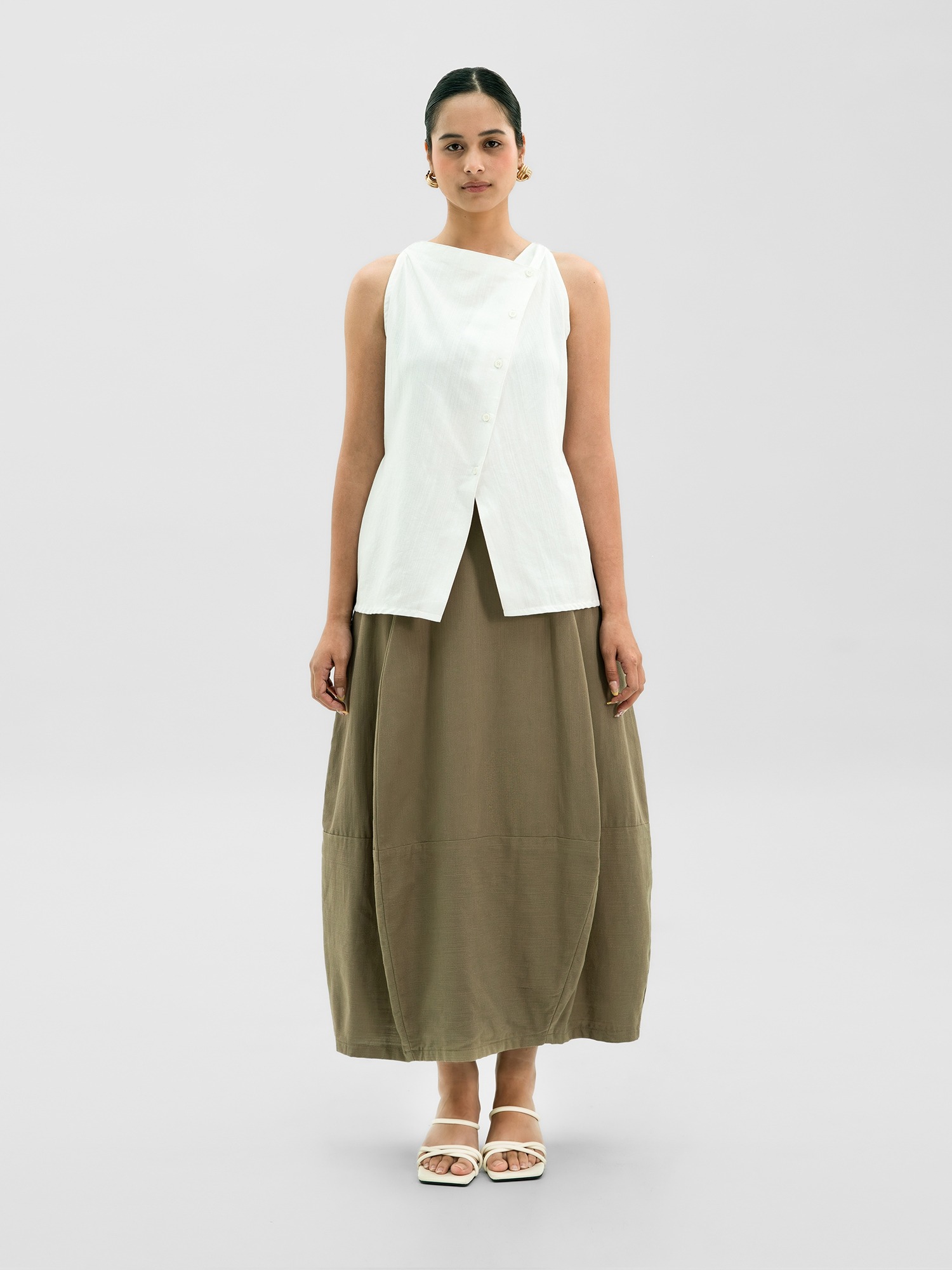 Volume Barrel Skirt