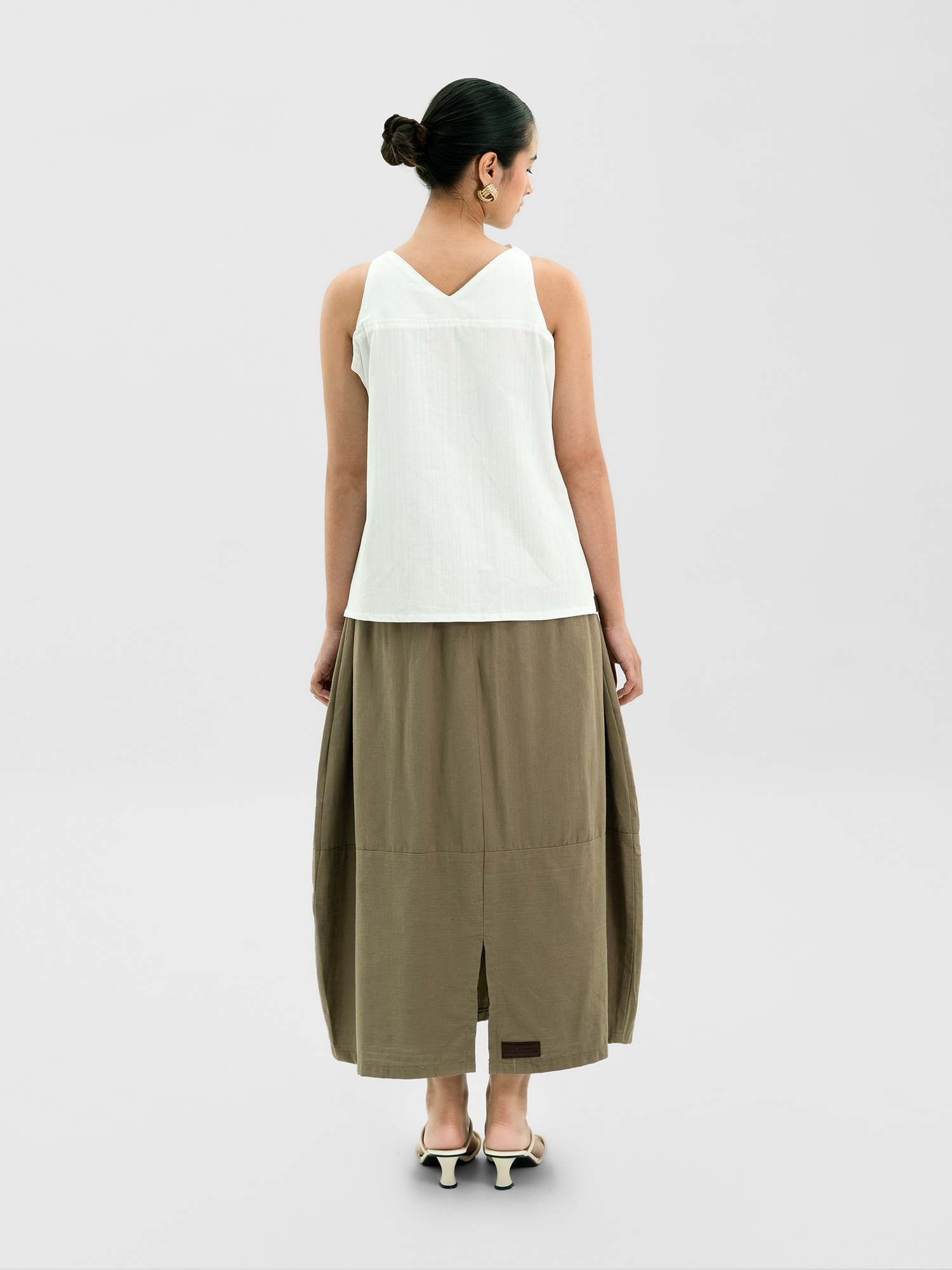 Volume Barrel Skirt