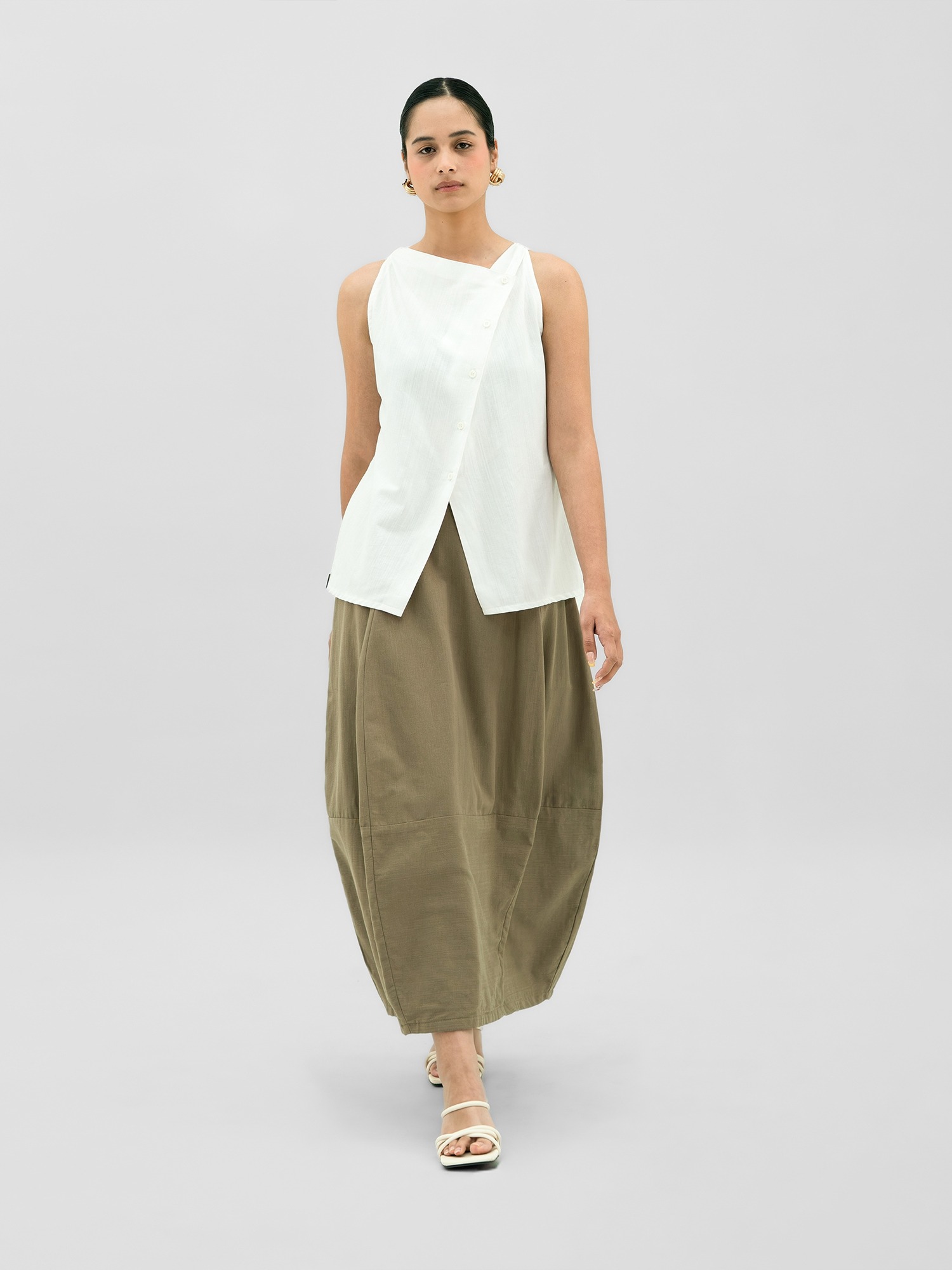 Volume Barrel Skirt