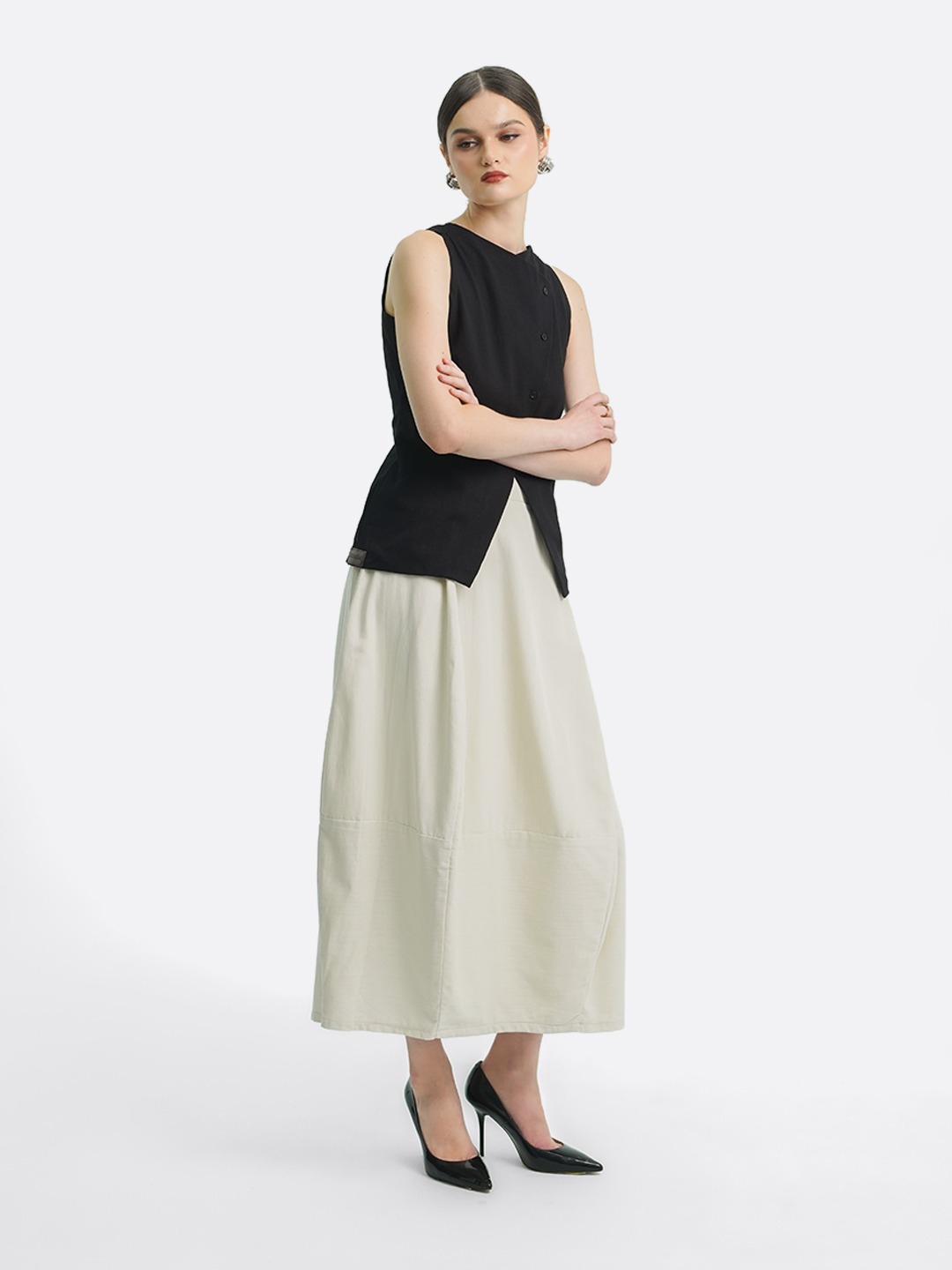 Reverse Linen Tank