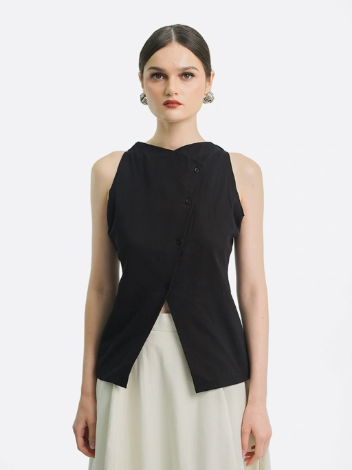 Reverse Linen Tank