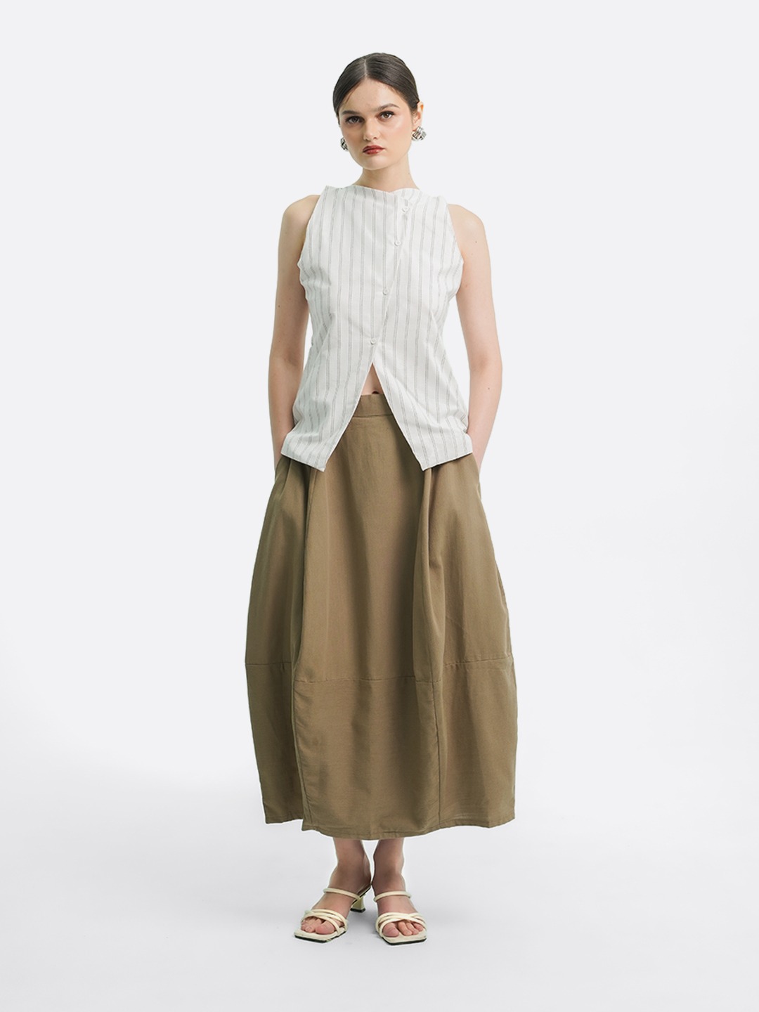 Reverse Linen Tank