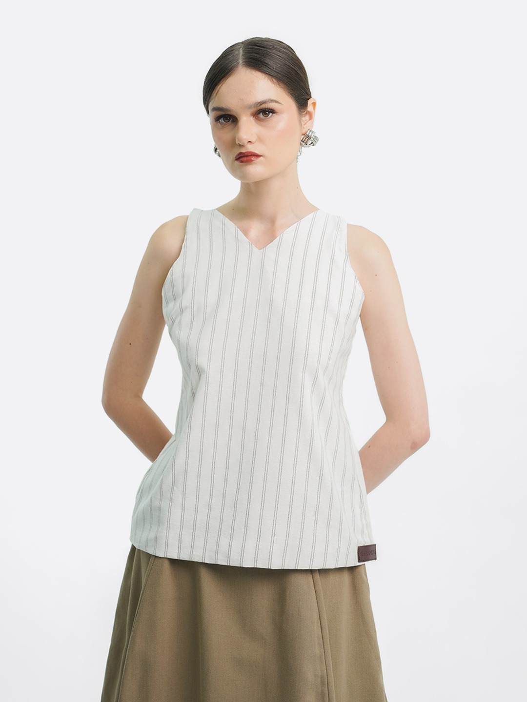 Reverse Linen Tank