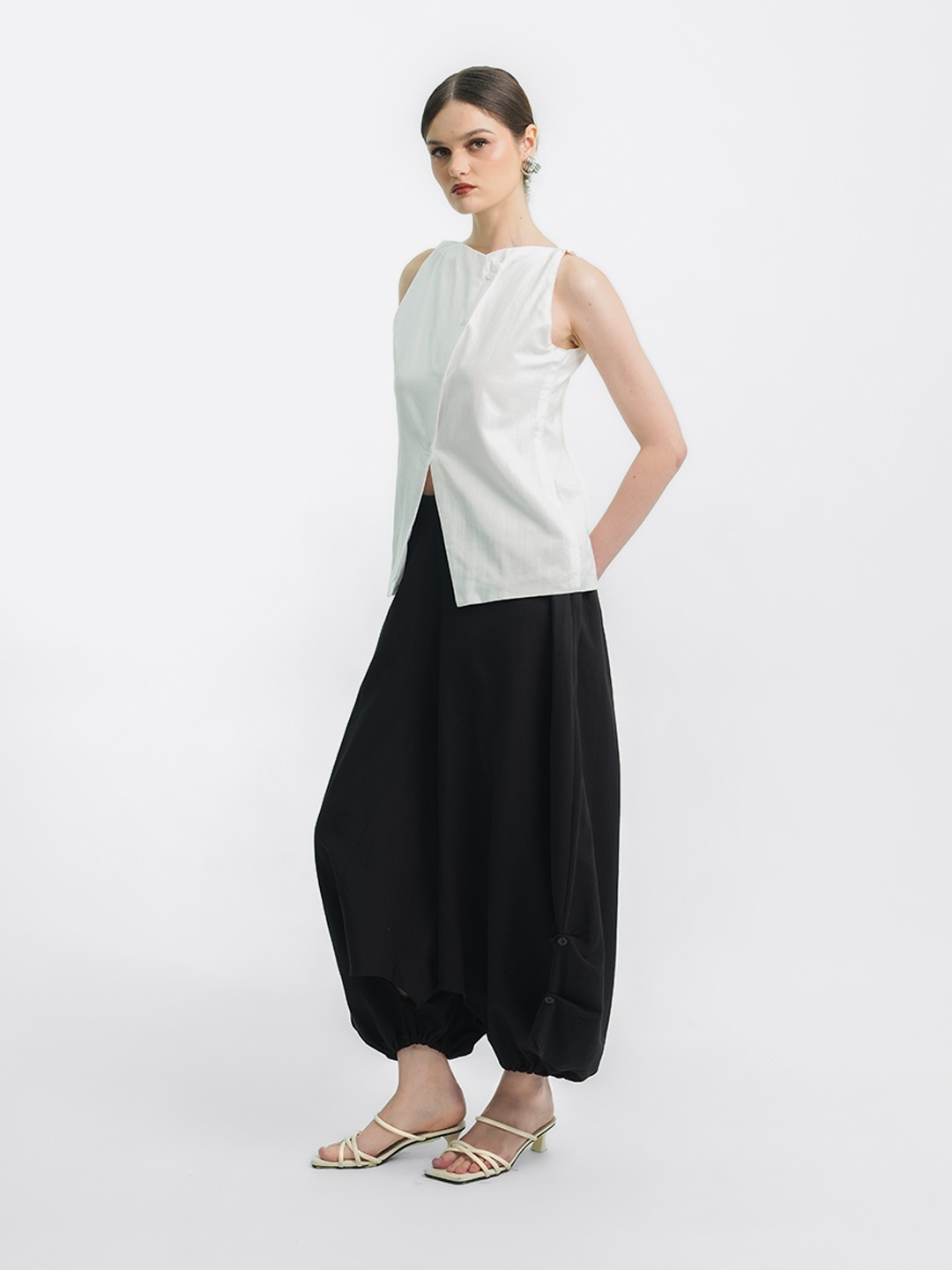 Reverse Linen Tank
