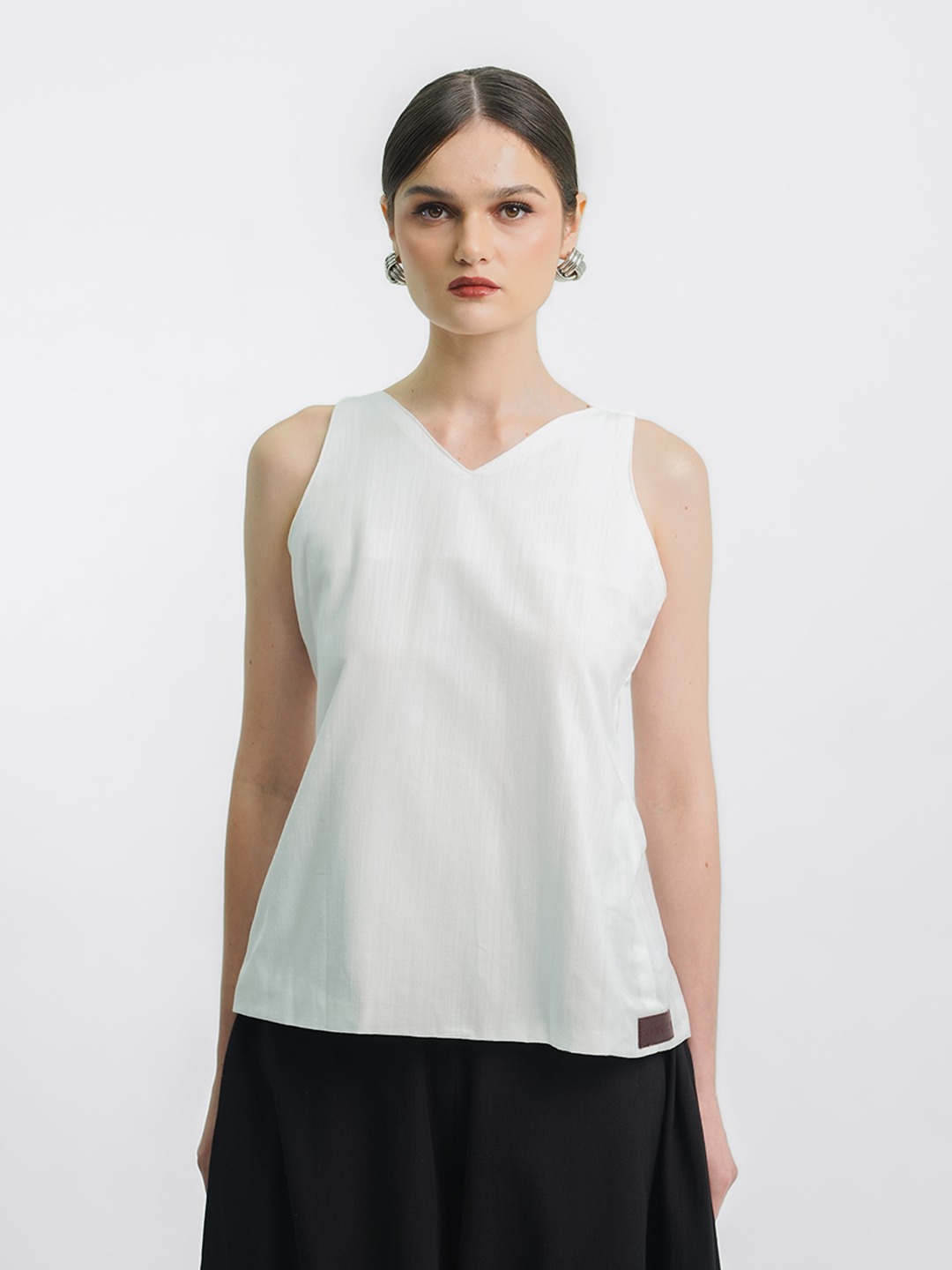 Reverse Linen Tank