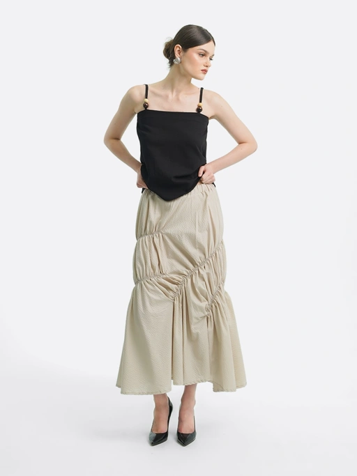 Gemma Ruched Skirt