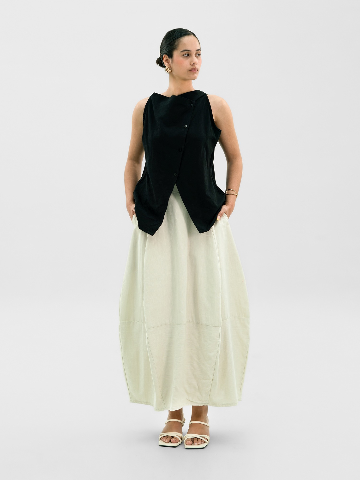 Volume Barrel Skirt