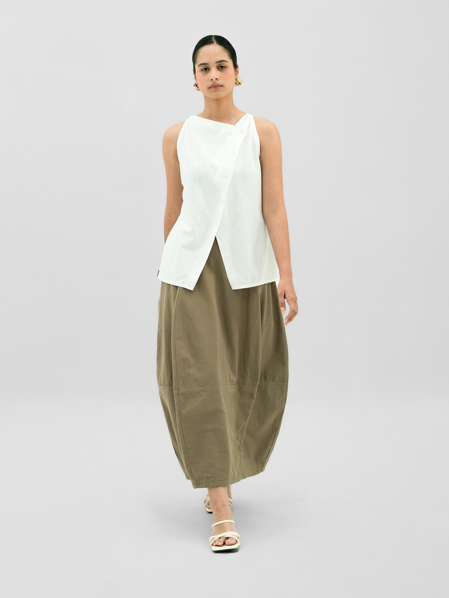 Reverse Linen Tank