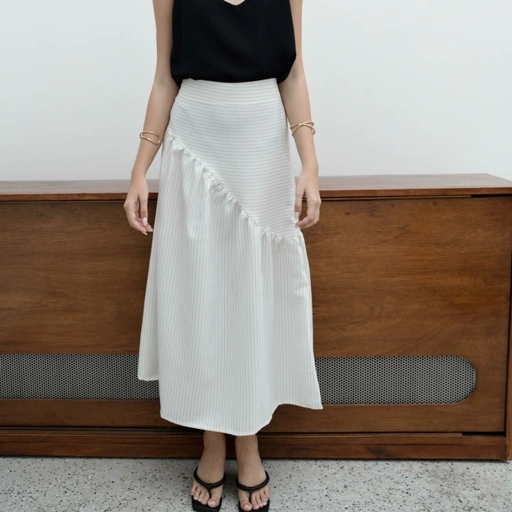 Image of Essential Stripe Skirt | Shopinkae | Rok Garis