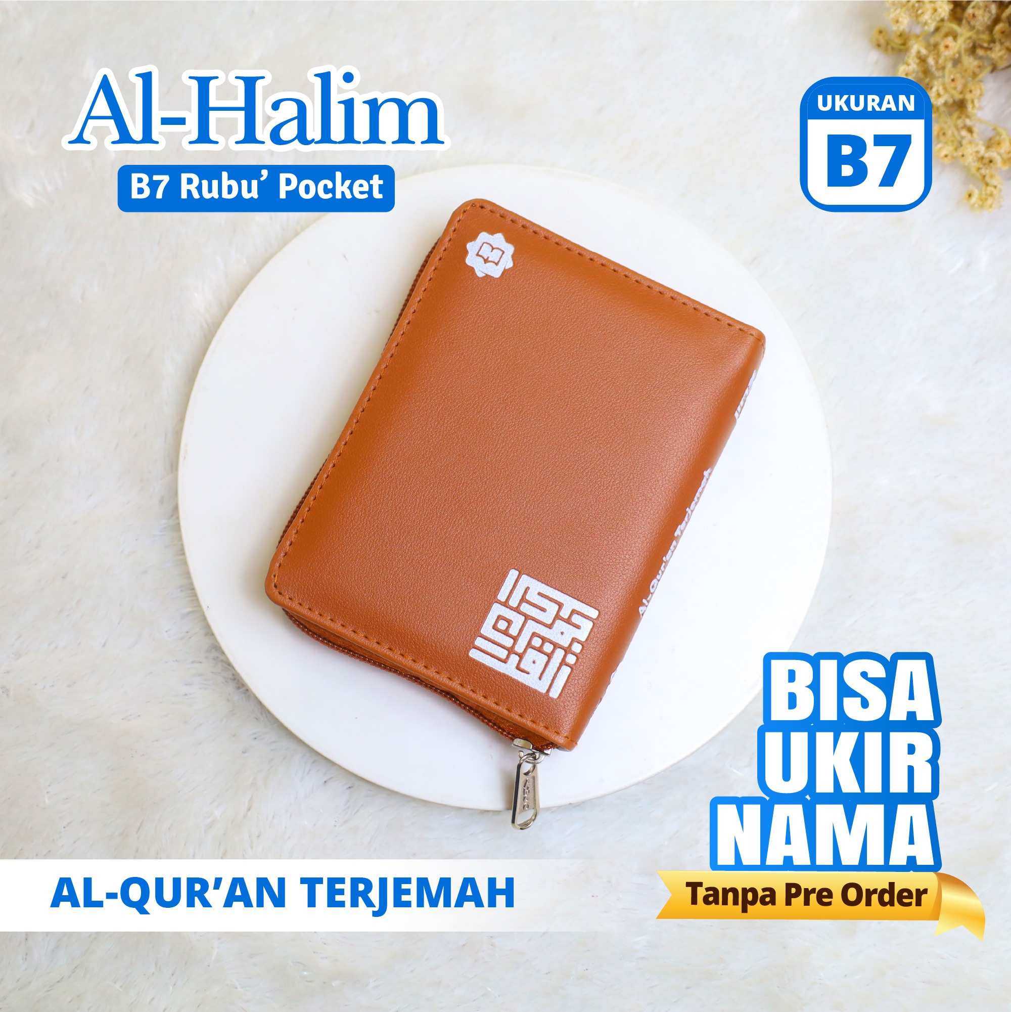 Al Quran Terjemah Al Halim Rubu B7 Pocket Series