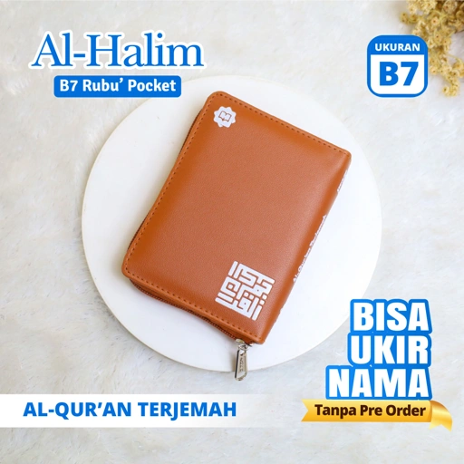 Image of AL-QUR’AN TERJEMAH AL-HALIM RUBU B7 POCKET SERIES RESLETING