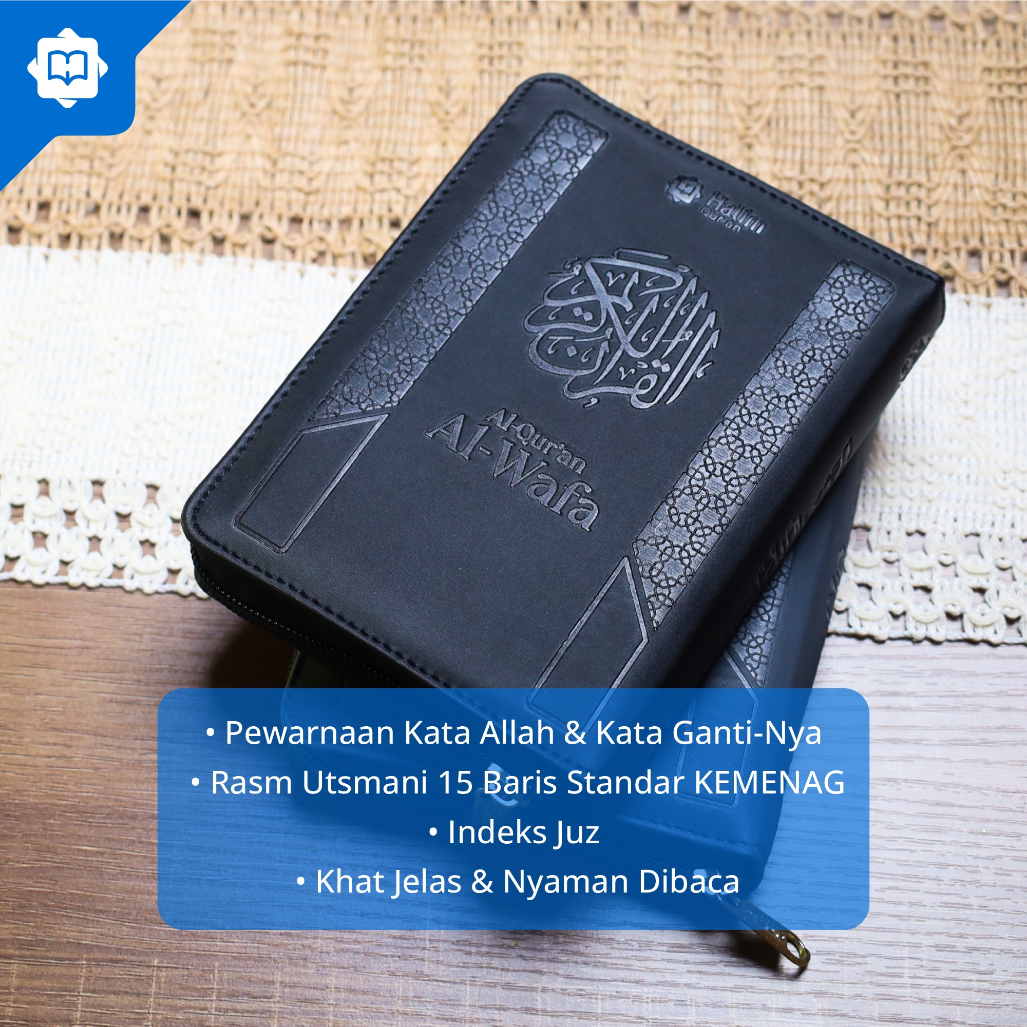 Mushaf Al Quran Al Wafa A6 Pocket Edition