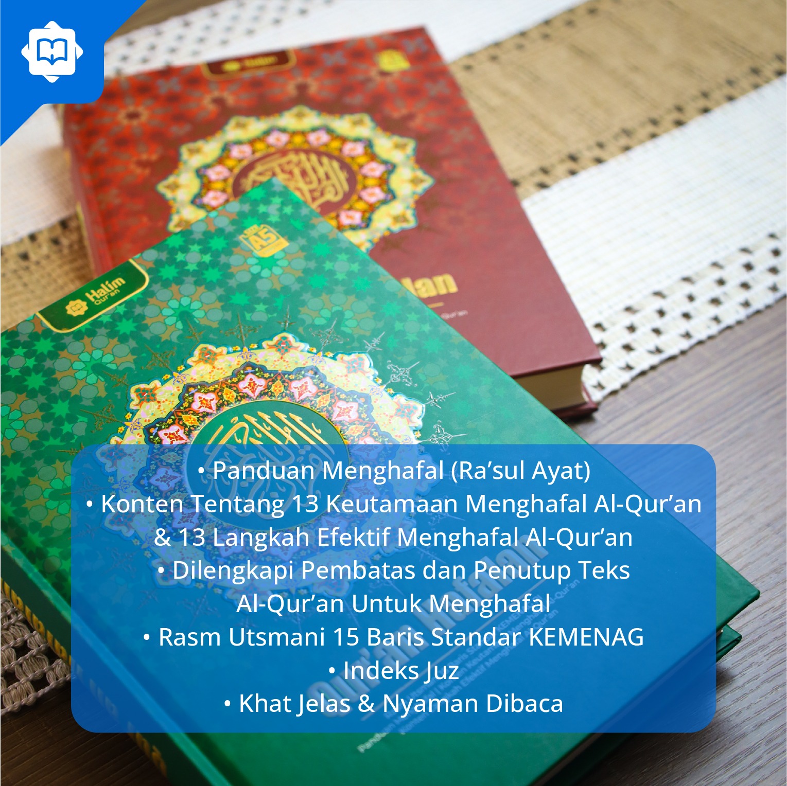 Al Quran Hafalan A5 Hard Cover