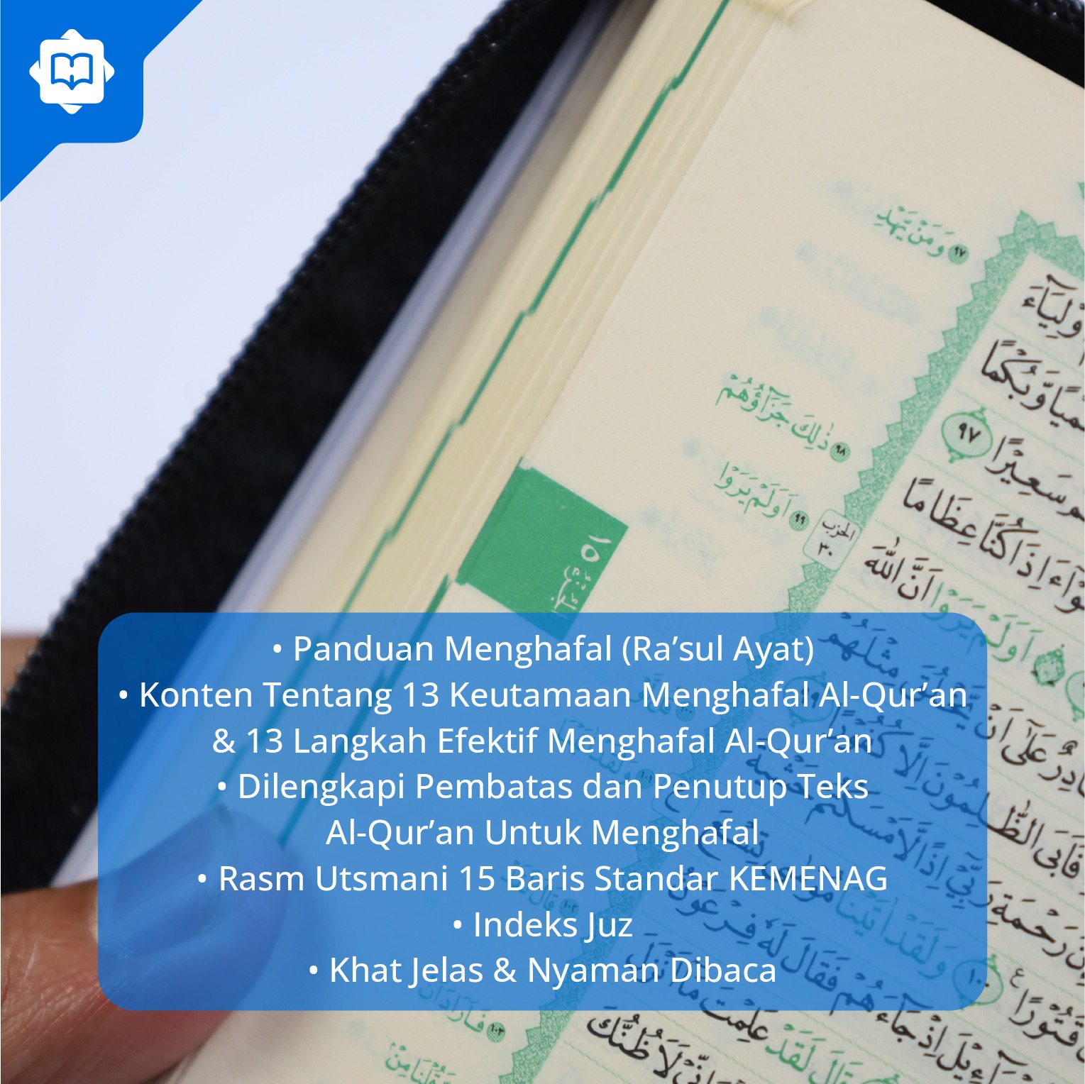 Al Quran Hafalan A7 Resleting