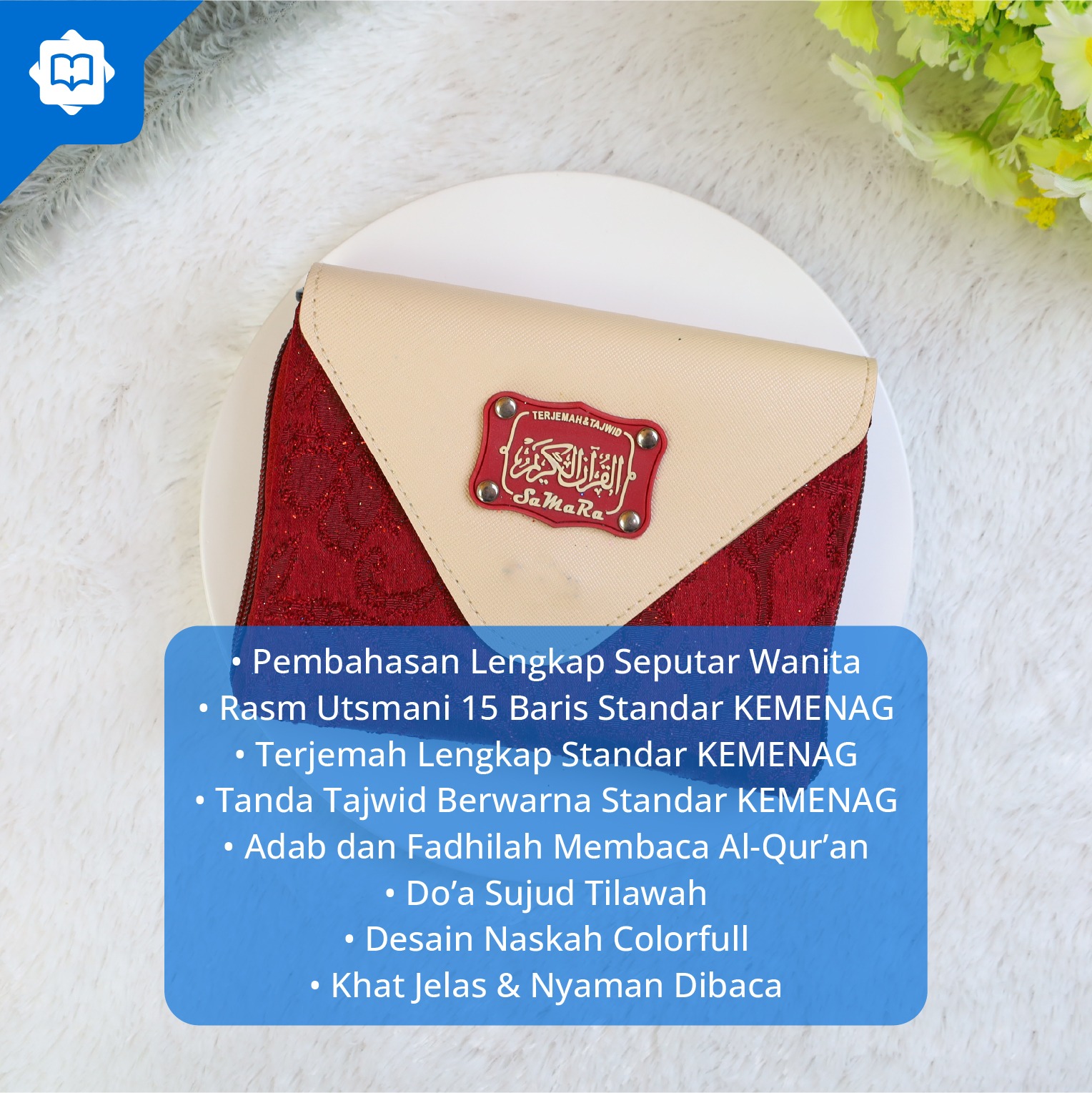 Al Quran Terjemah Tajwid Samara A6 Dompet
