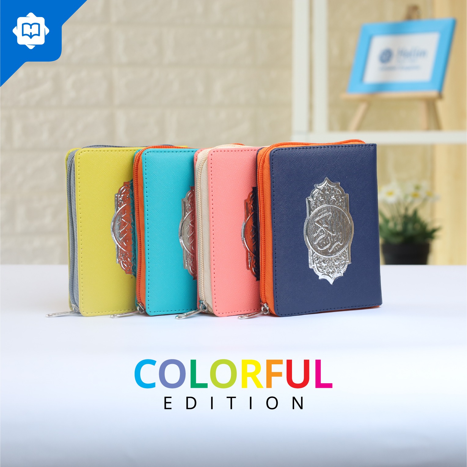 Al Quran Terjemah Al Halim B7 Rubu QPP Resleting Colorfull Edition