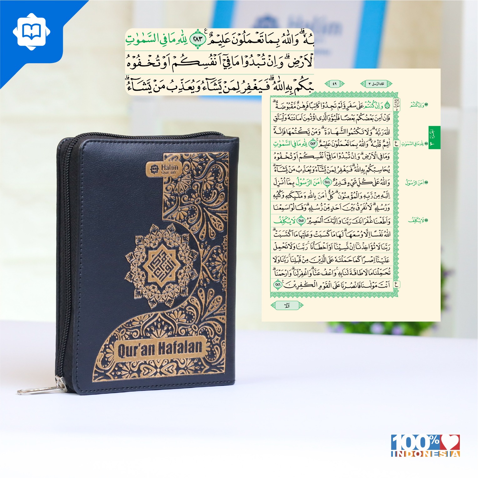 Al Quran Hafalan A6 Resleting Batik
