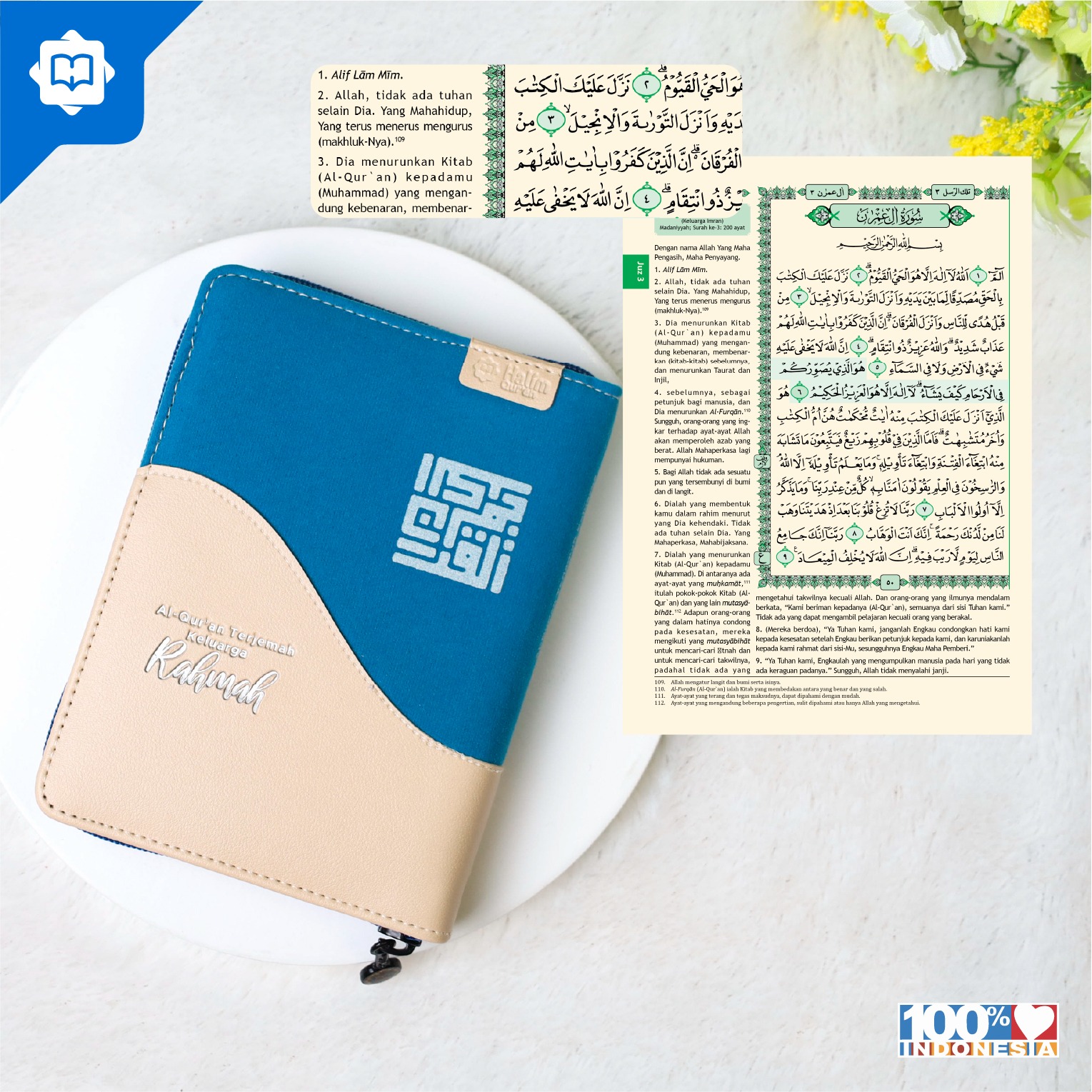 Al Quran Terjemah Edisi Keluarga Rahmah A6 Resleting