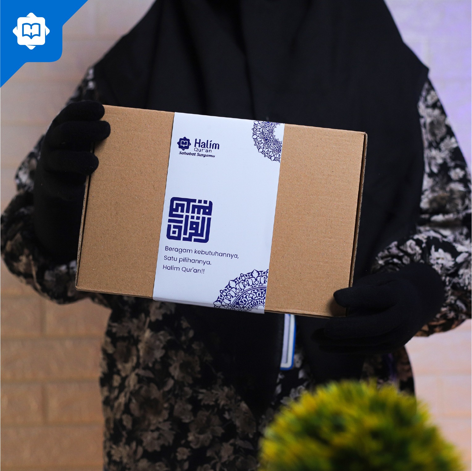 Bundling Mushaf Al Quran Madinah Huzaifi A5 2 pcs Box Exclusive Free Custom Nama