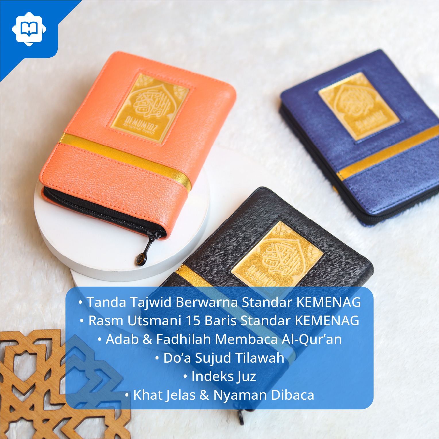 Al Quran Tajwid Al Mumtaz A6 Resleting