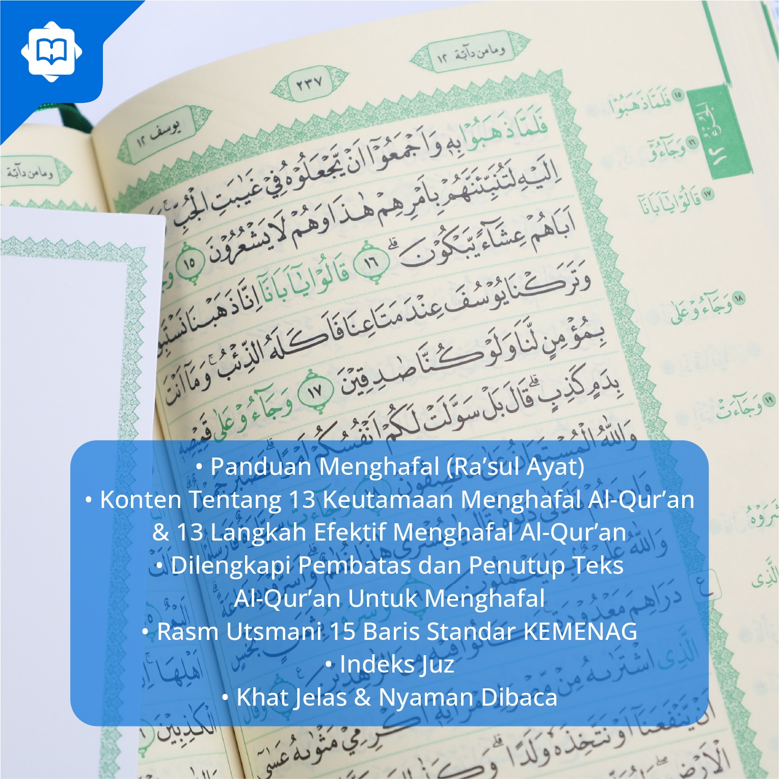 Al Quran Hafalan B7 Per 5 Juz