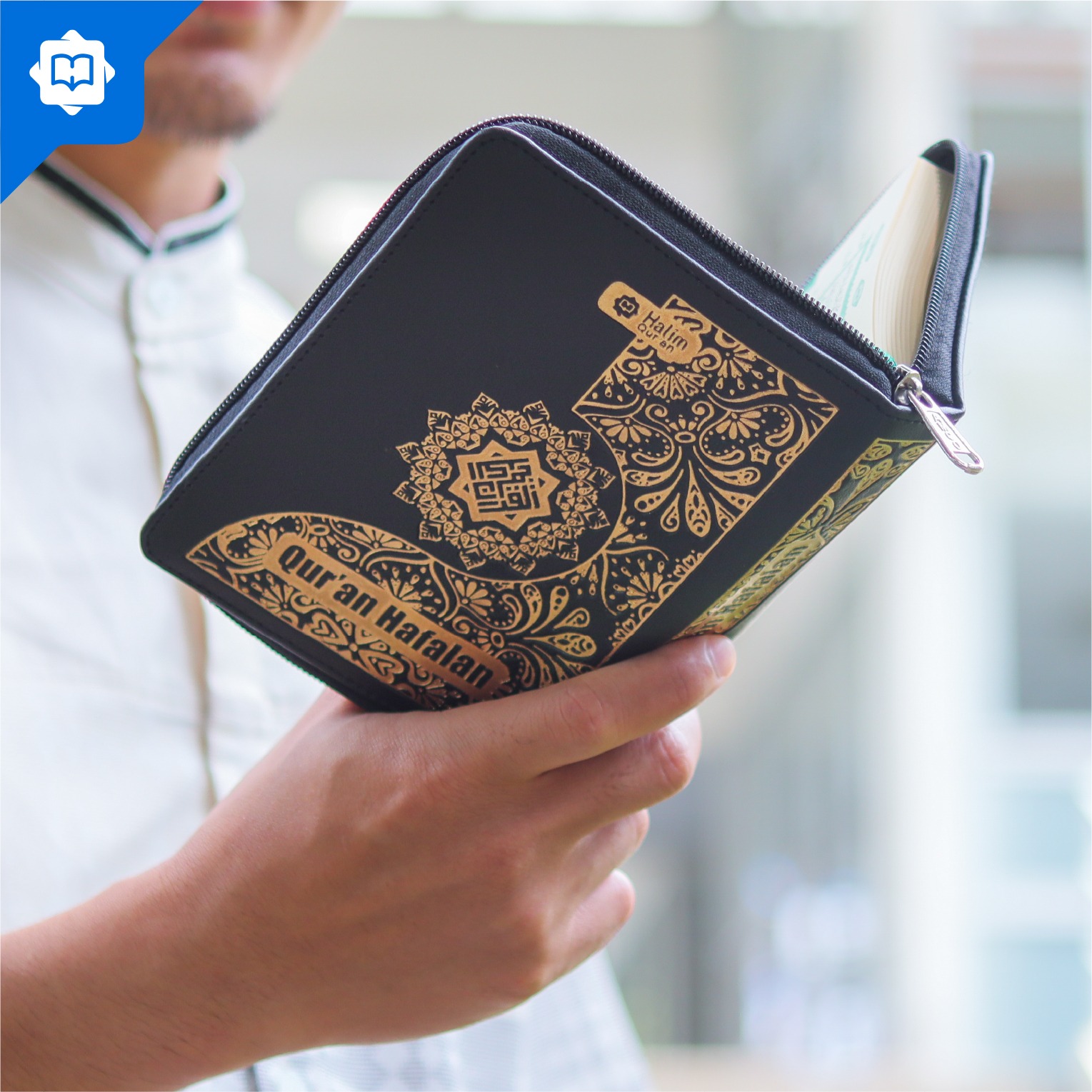Al Quran Hafalan A6 Resleting Batik