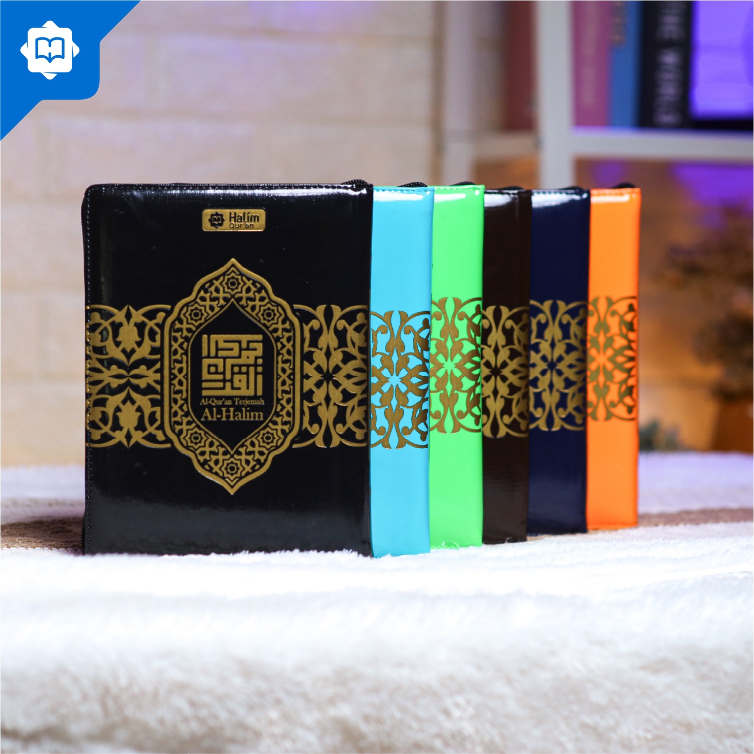 Al Quran Terjemah Al Halim New Fancy A5 Resleting