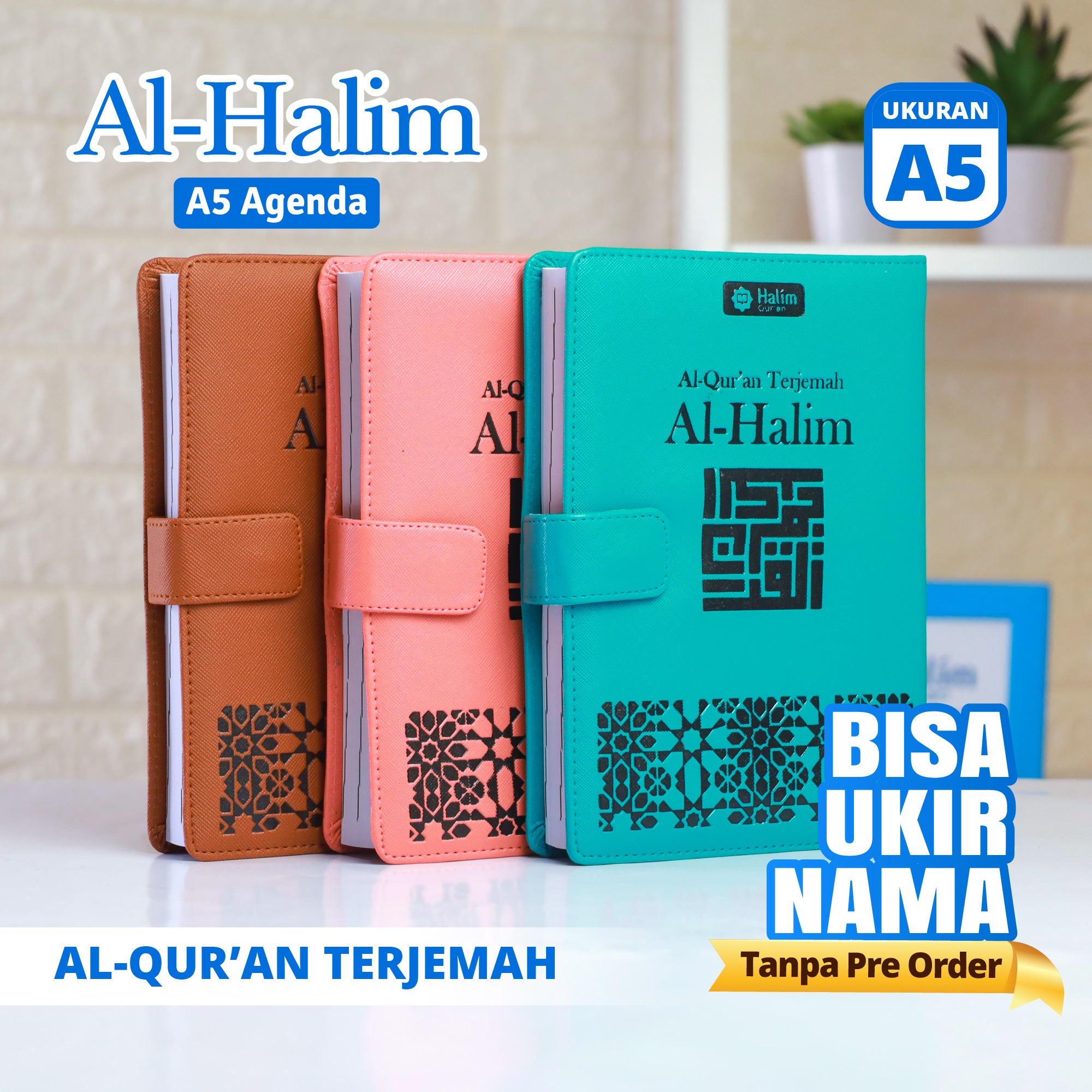 Al Quran Terjemah Al Halim A5 Agenda