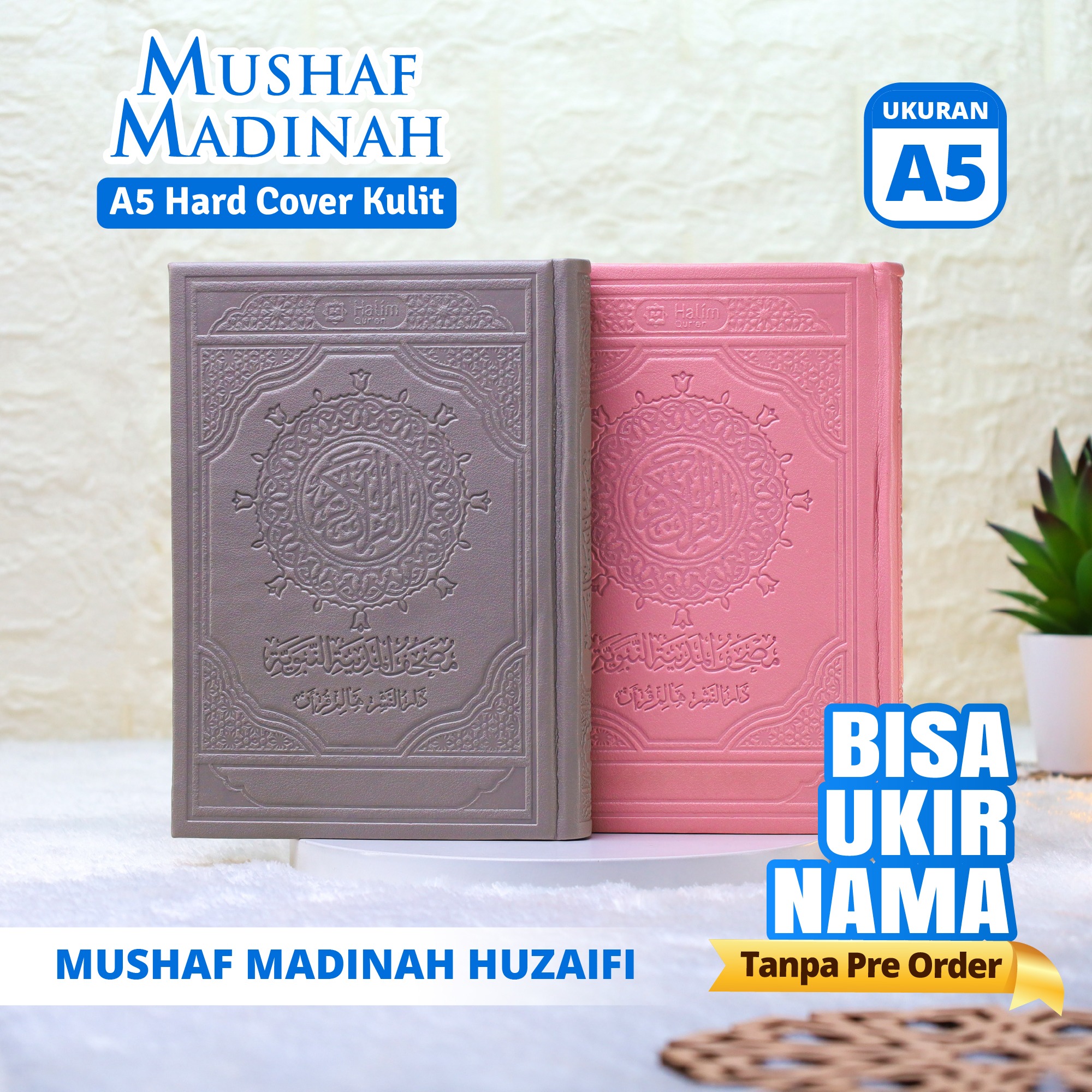 Al Quran Madinah Huzaifi A5 Standar Internasional
