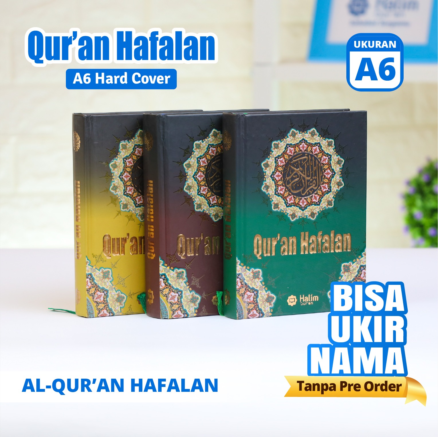 Al Quran Hafalan A6 Hard Cover