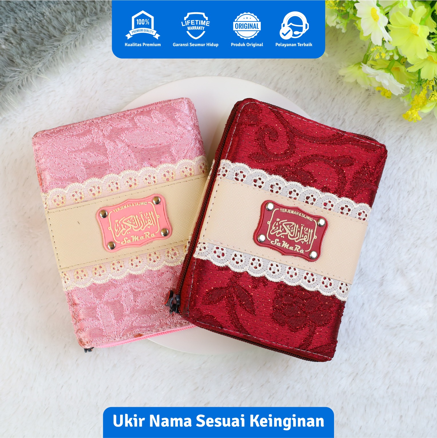 Al Quran Terjemah Tajwid Samara A6 Resleting