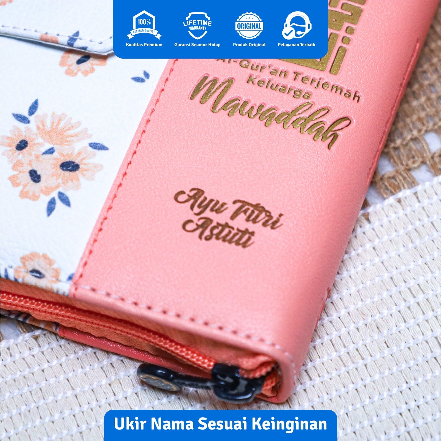 Al Quran Terjemah Edisi Keluarga Mawaddah A6 Resleting