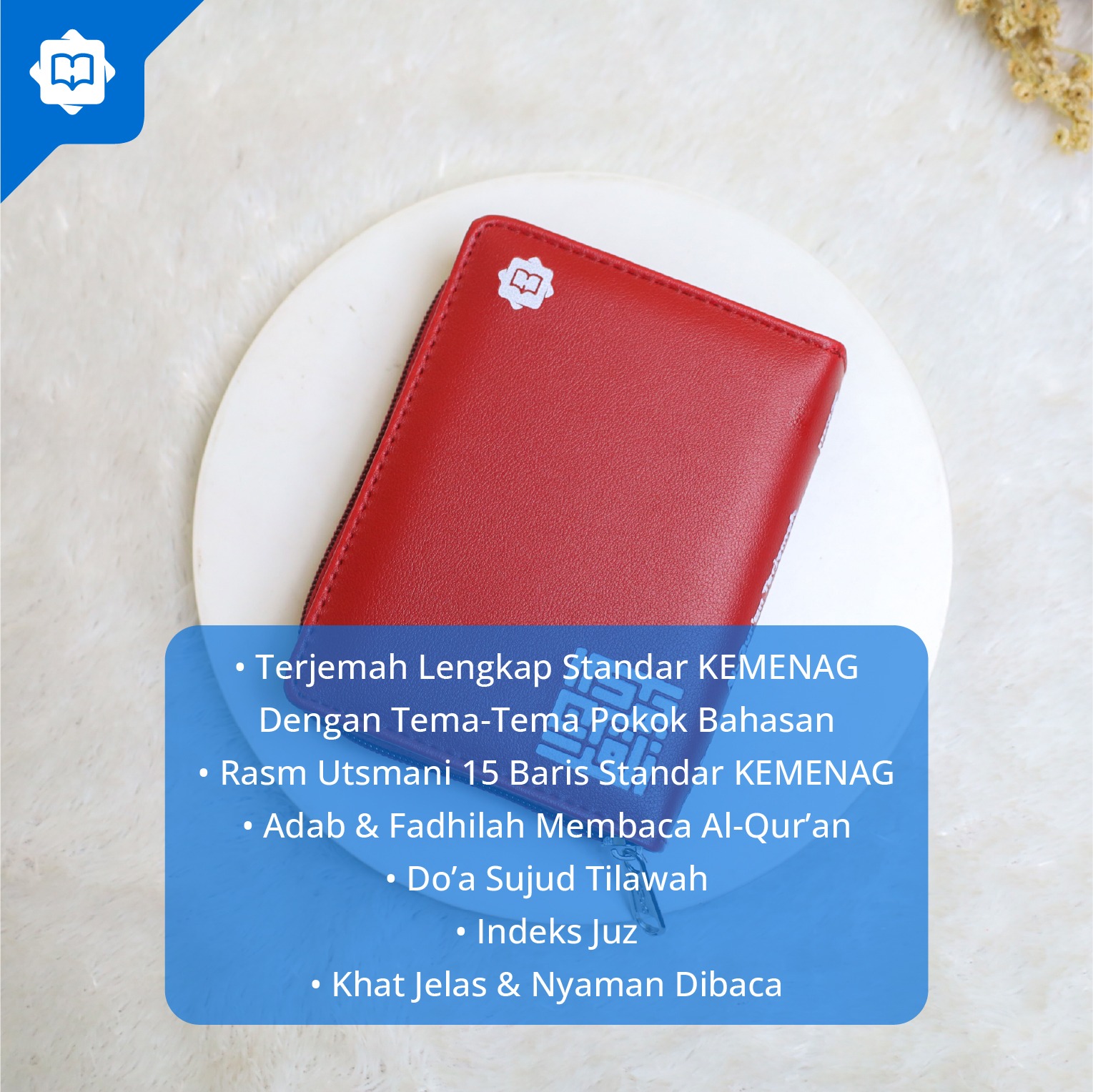 Al Quran Terjemah Al Halim Rubu B7 Pocket Series