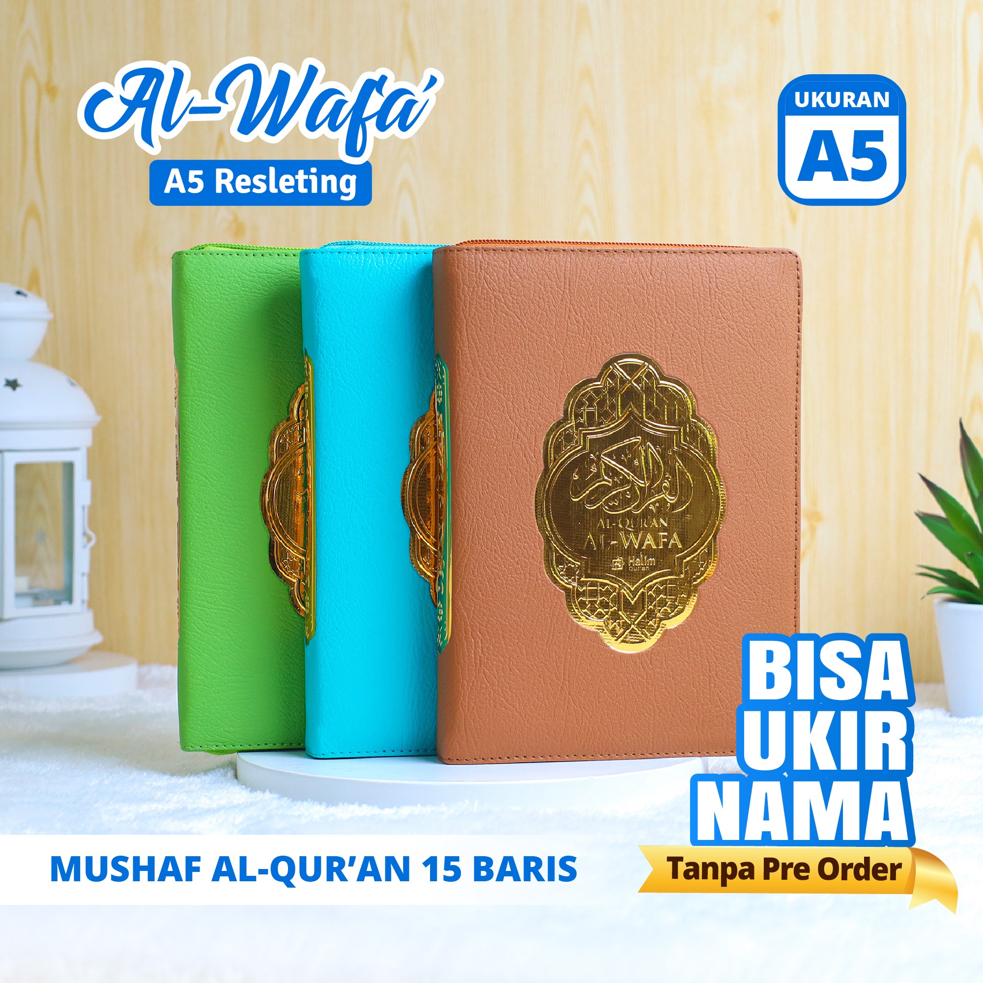 Mushaf Al Qur an Al Wafa A5 Resleting Premium