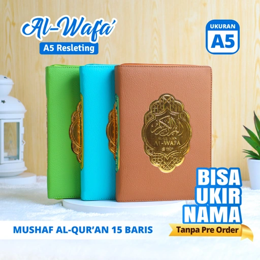 Image of Mushaf Al-Qur’an Al-Wafa A5 Resleting Premium