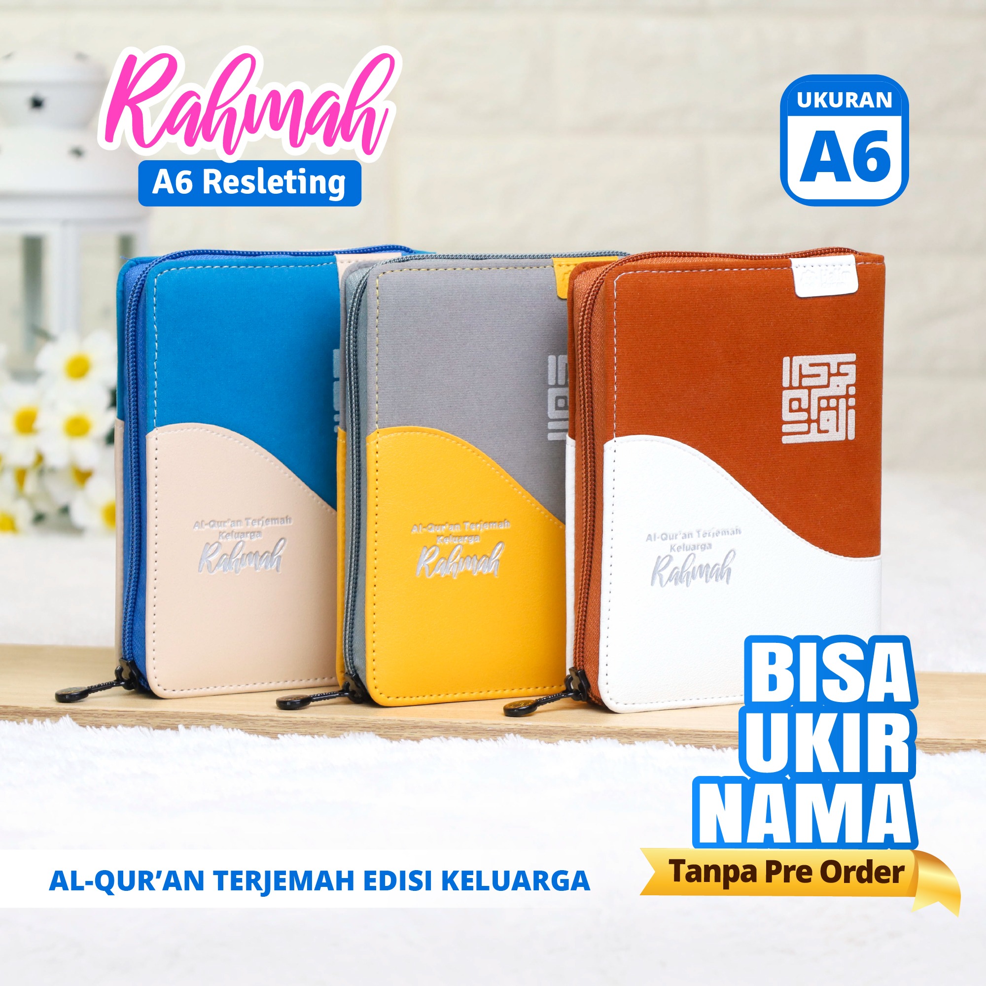 Al Quran Terjemah Edisi Keluarga Rahmah A6 Resleting