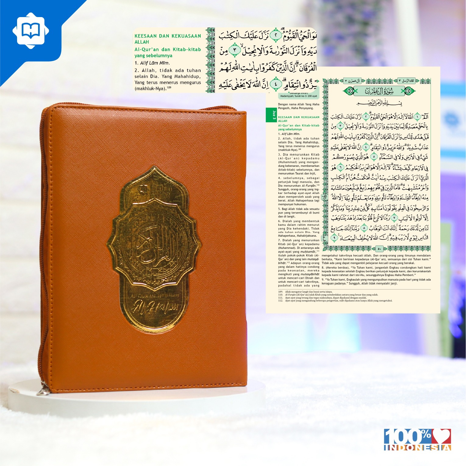 Al Quran Terjemah Al Halim A5 Resleting