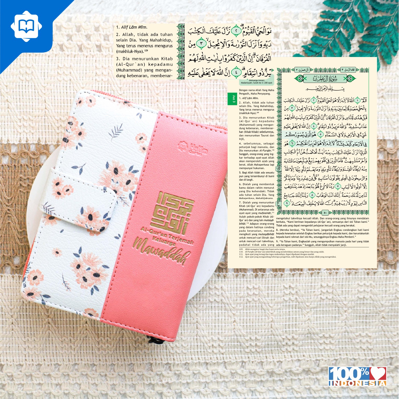 Al Quran Terjemah Edisi Keluarga Mawaddah A6 Resleting