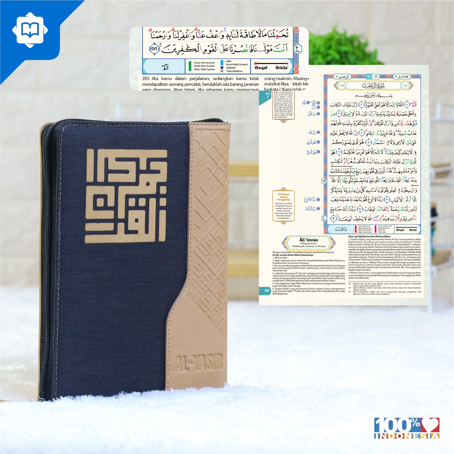 Mushaf Al Quran Al Yasir Hafalan A5 Resleting