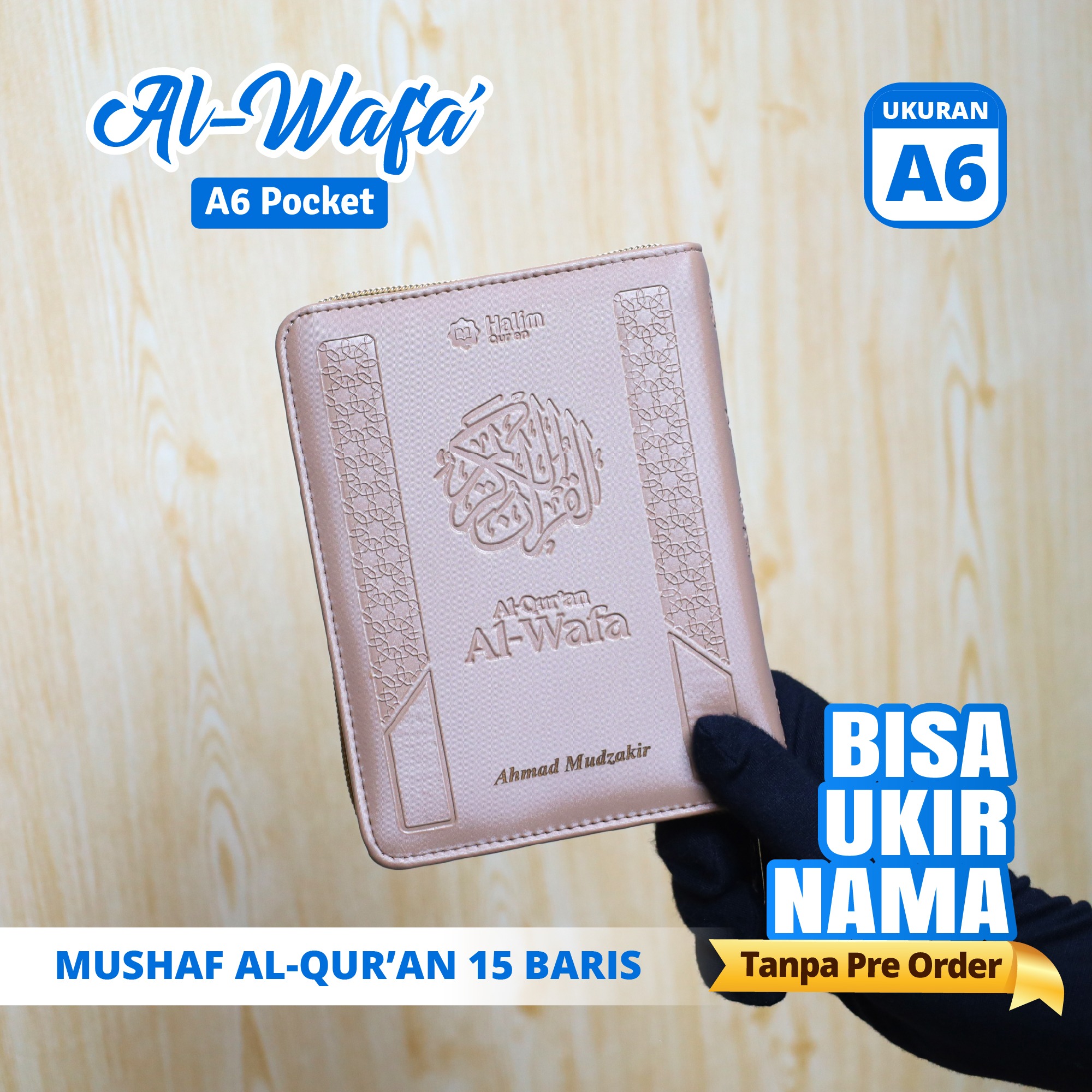 Mushaf Al Quran Al Wafa A6 Pocket Edition