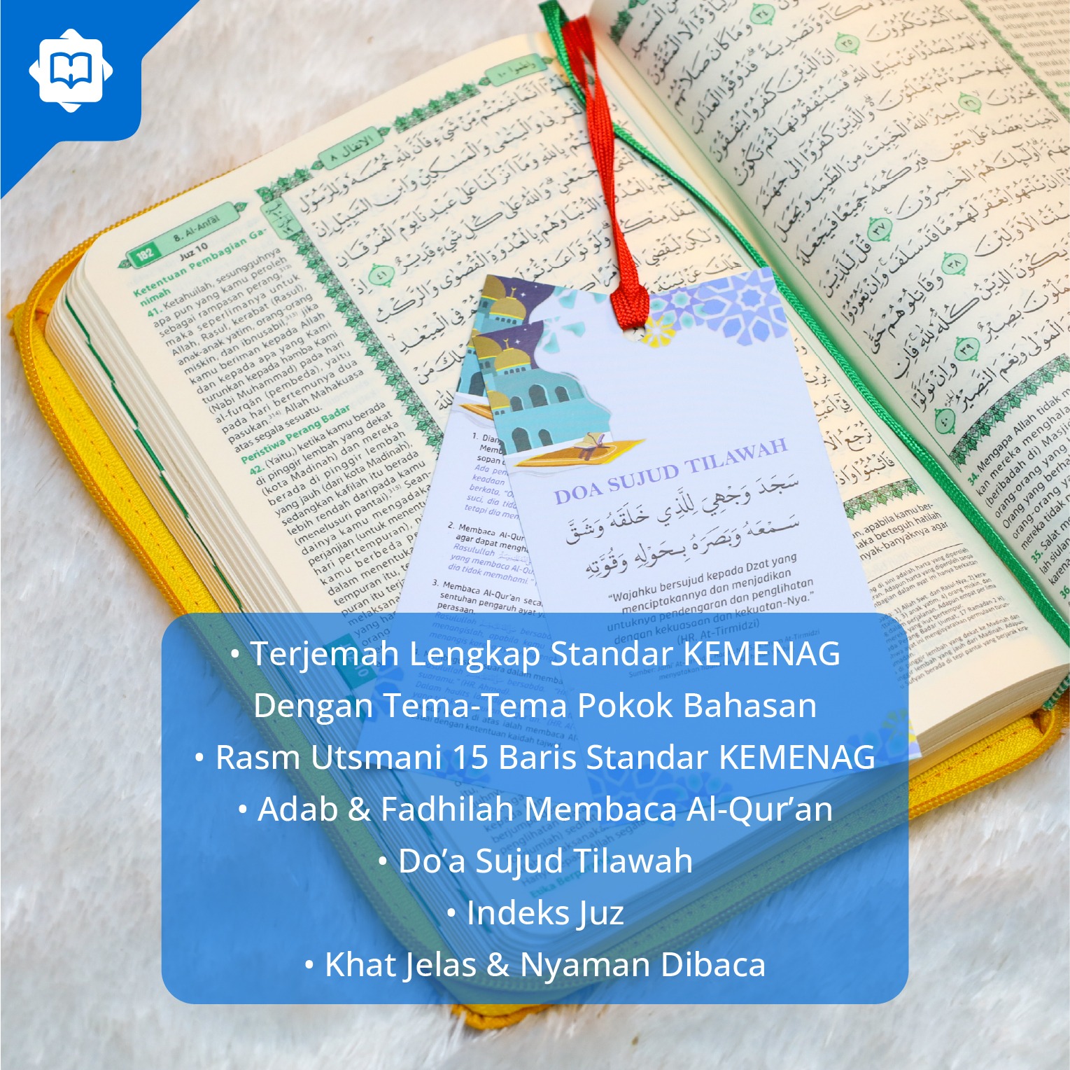 Al Quran Terjemah Al Halim A5 Resleting