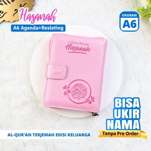 Image of Al-Qur’an Hasanah A6 Resleting Terjemah Edisi Keluarga