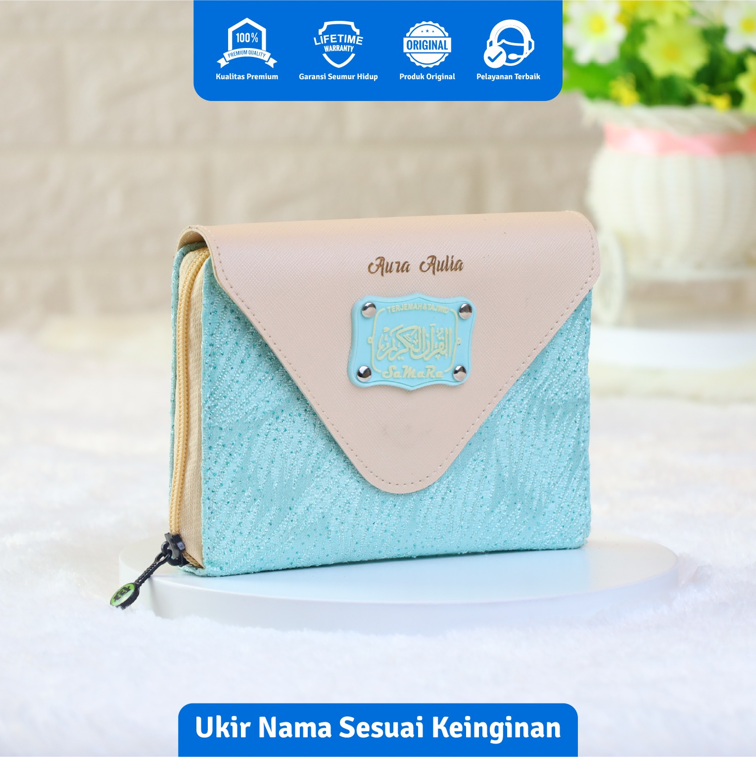 Al Quran Terjemah Tajwid Samara A6 Dompet