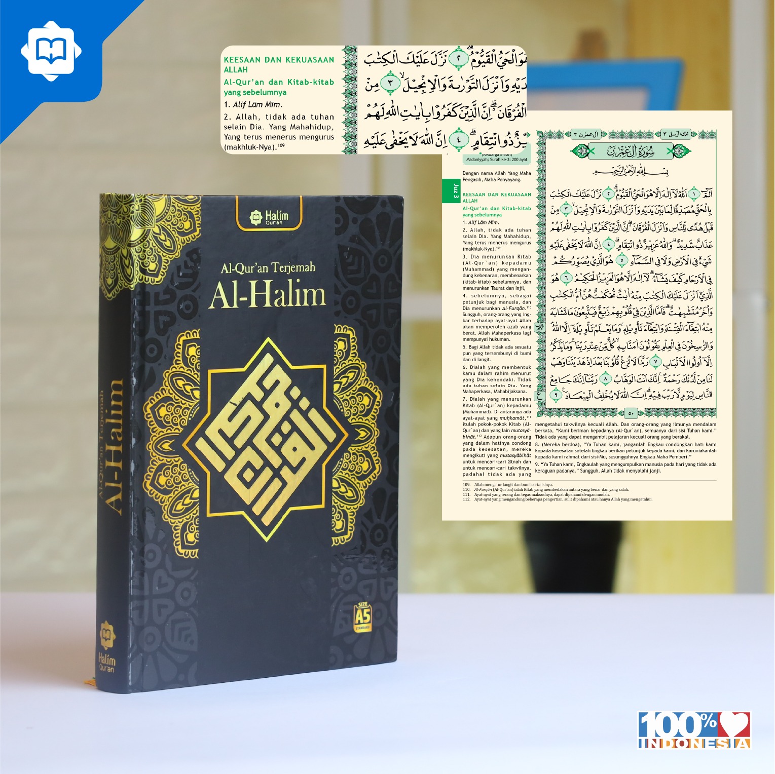 Al Quran Terjemah Al Halim A5 Hard Cover