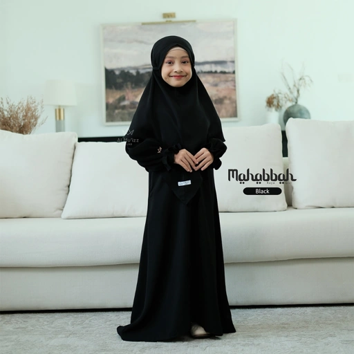 Image of Hijab Almuizz - Mahabbah Girl Set & Abaya Only