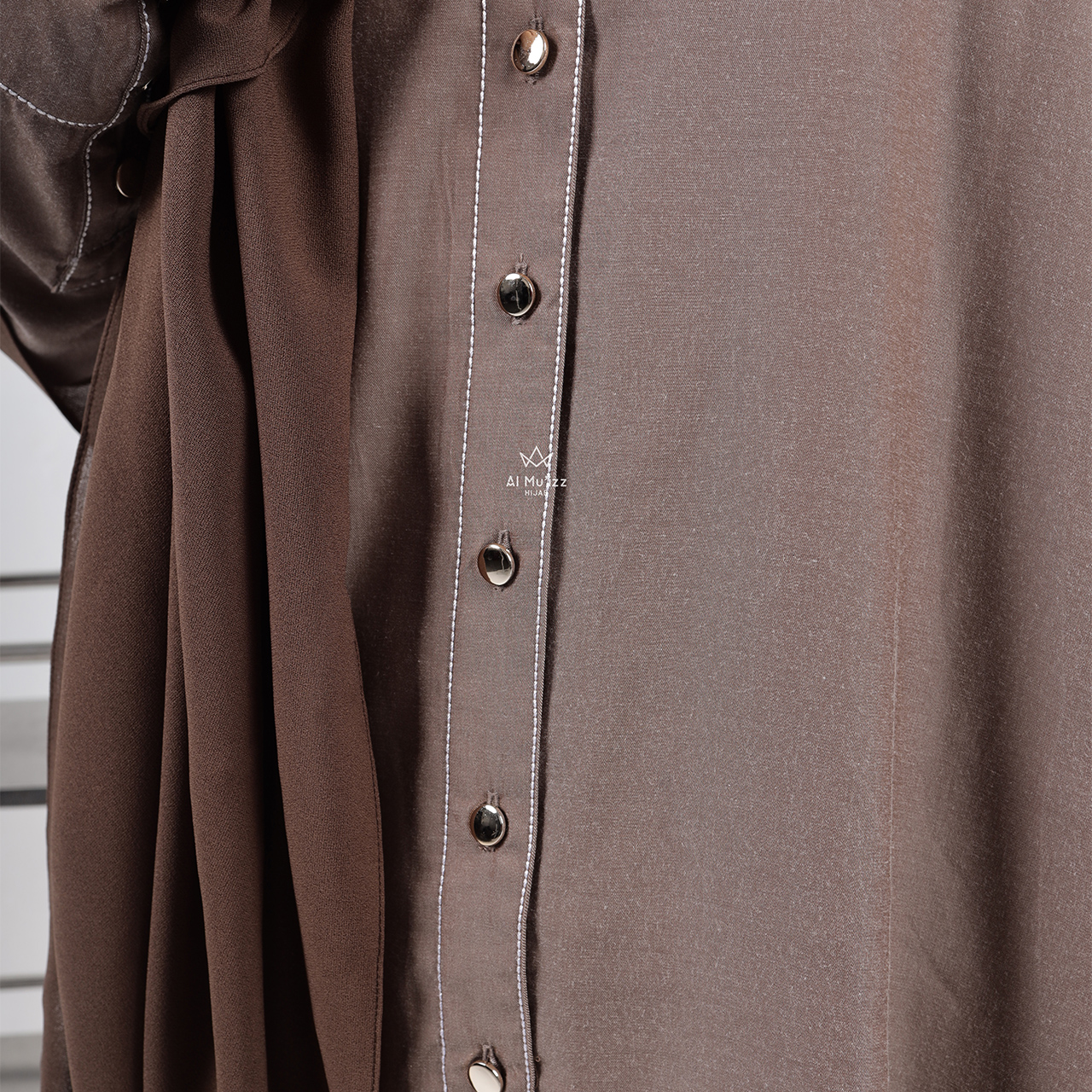Hijab Almuizz - Denova Tunik Rok Elegan Cool Klasik (Tunik Rok Only)