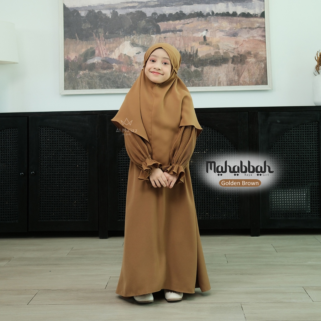 Hijab Almuizz - Mahabbah Girl Set & Abaya Only