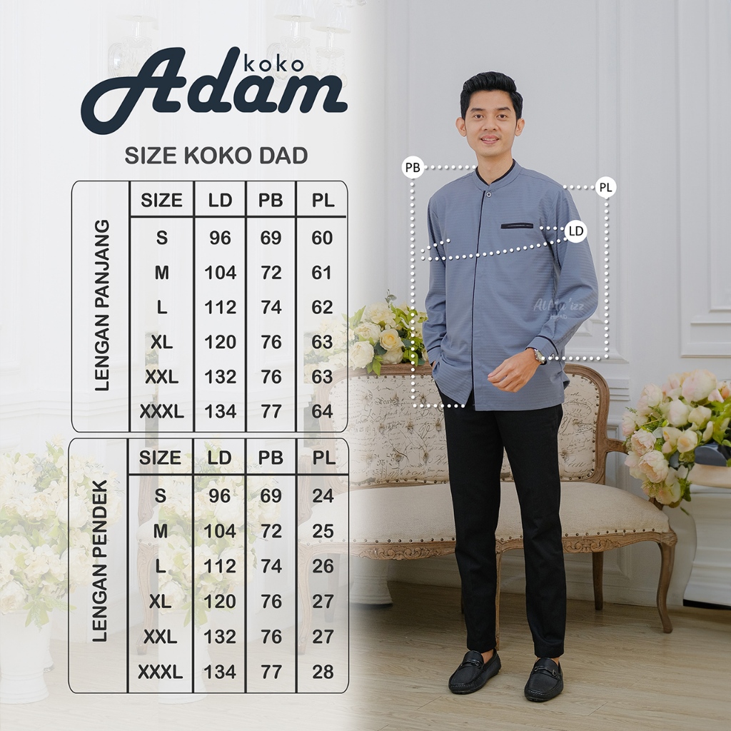 Hijab Al Muizz - Couple Adam Hawa - Koko Adam