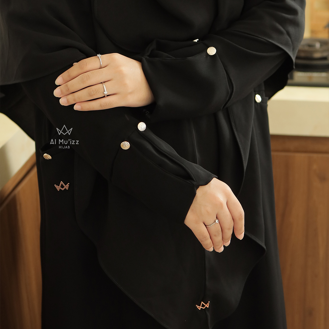 Rania Abaya Dress Gamis Anti UV UPF 50 ++ Certified Lebaran 2026 (Abaya Only)